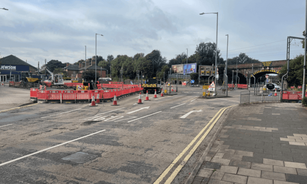 Grantham Roadworks Update 24/10/24: Station Approach and Dysart Road improvements pass the halfway mark